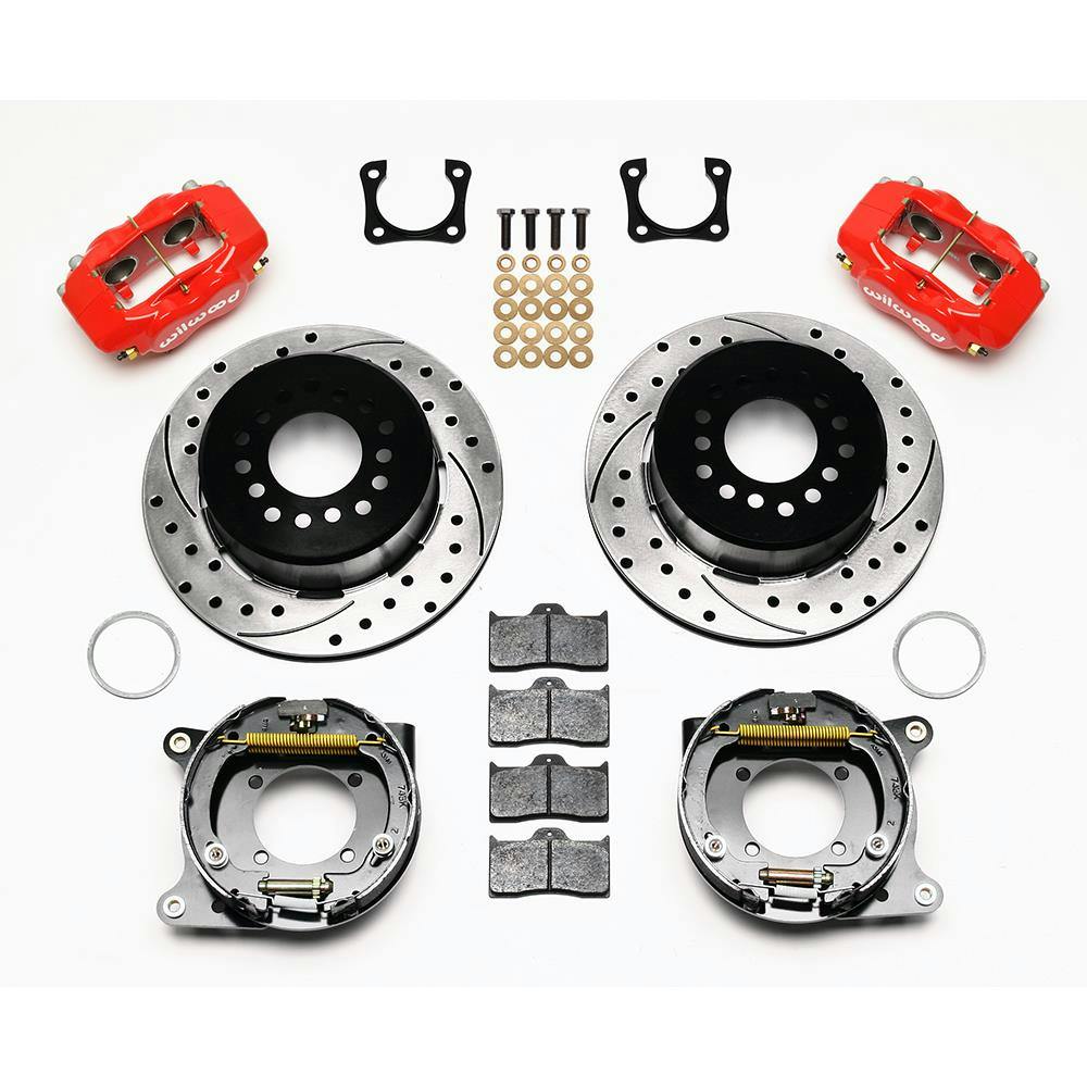 Wilwood 140-7578-DR Forged Dynalite Rear E-Brake Kit