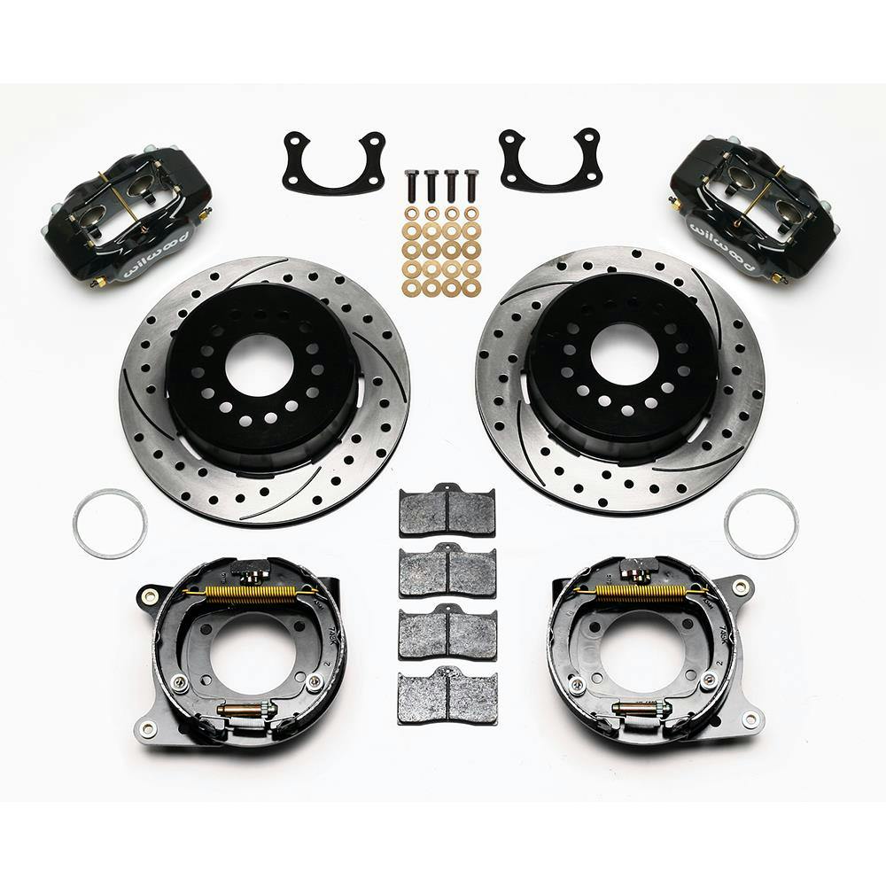 Wilwood 140-7582-D Forged Dynalite Rear E-Brake Kit