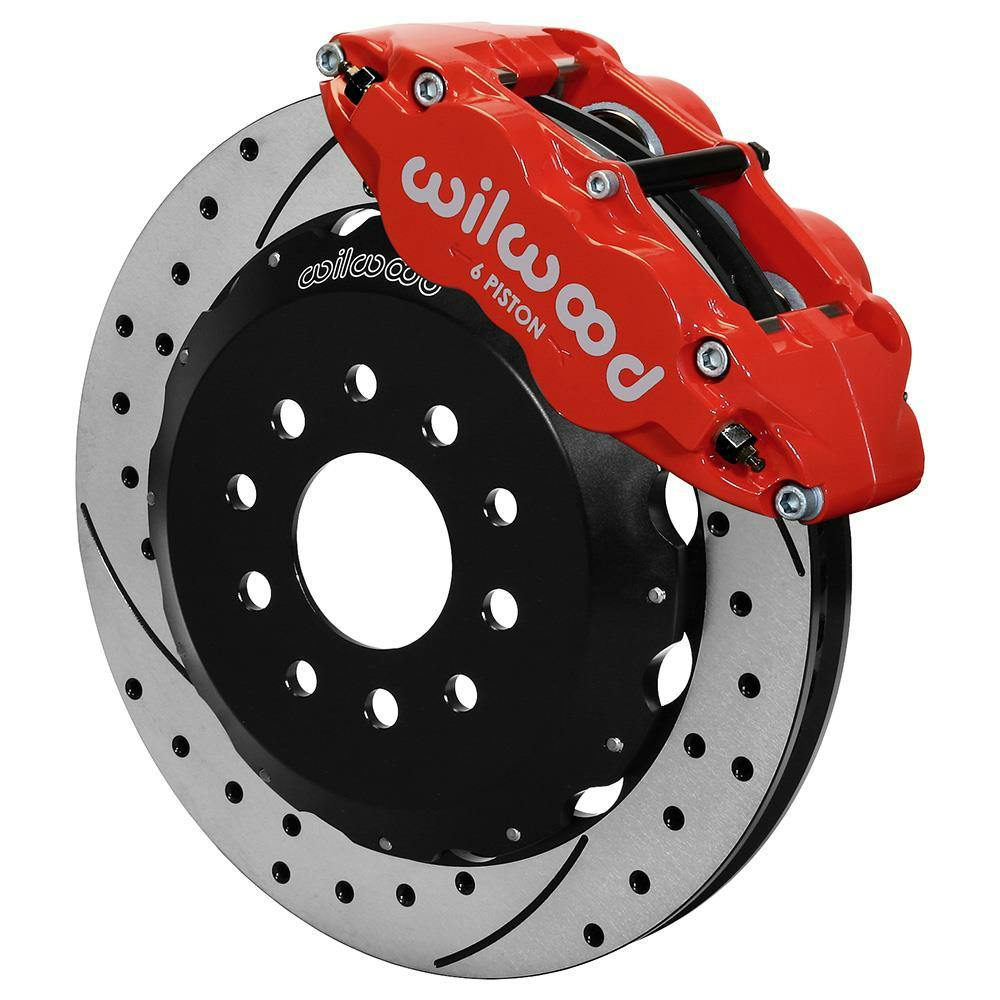 Wilwood 140-8337-DR FNSL6R 12.88 Front Disc Brake Kit, 1988-96 Corvette