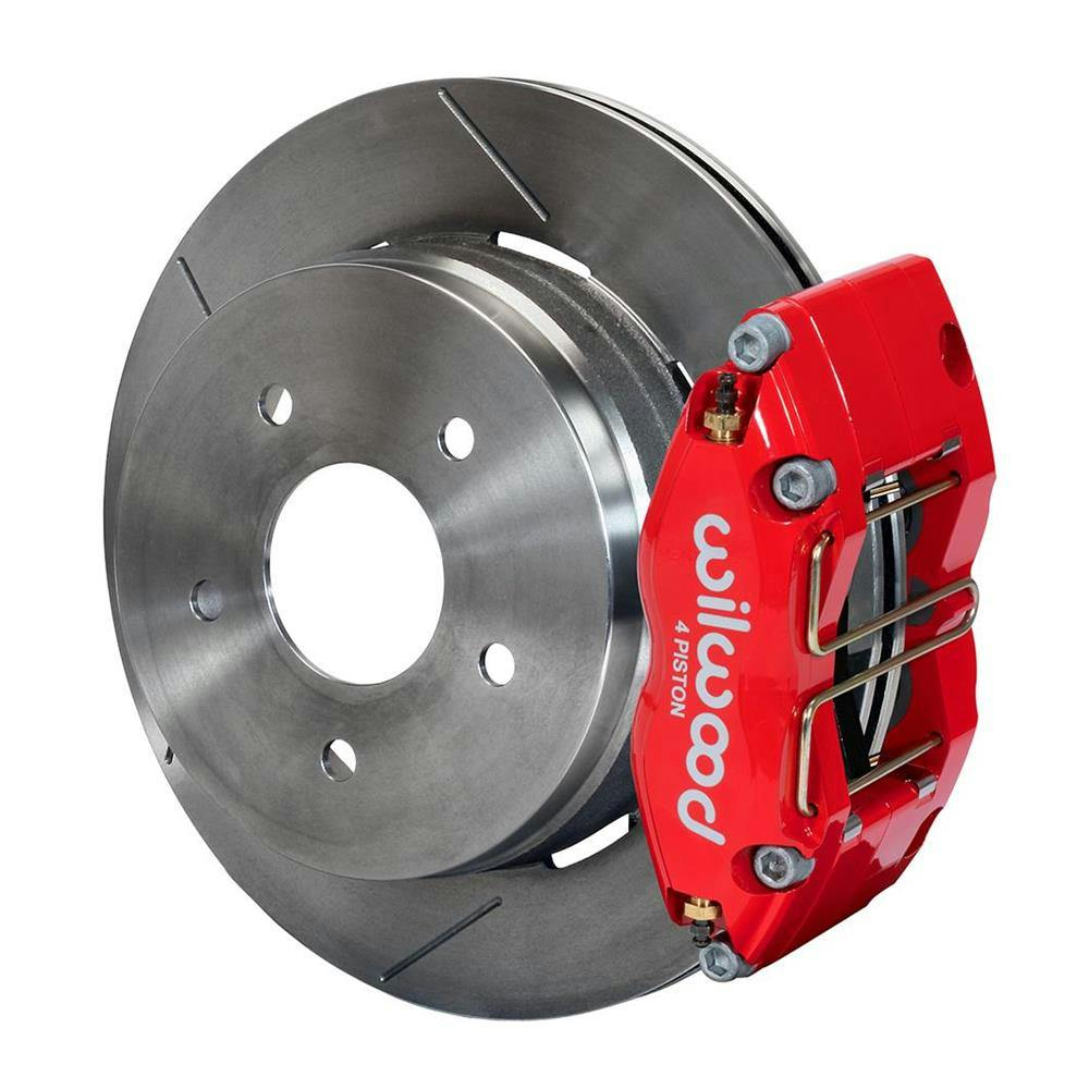 Wilwood 140-8754-R Radial Rear Brake Kit For OE E-Brake