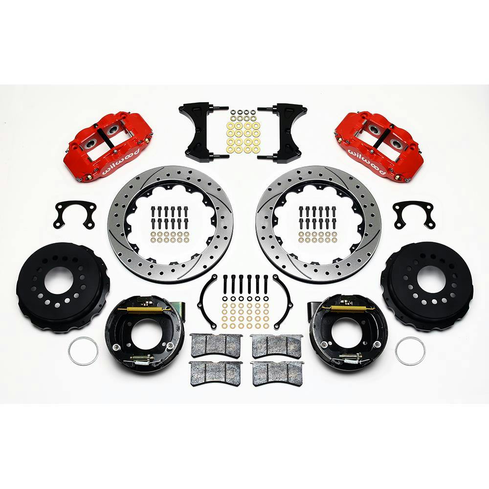 Wilwood 140-9216-DR Superlite 4R Big Rear E-Brake Kit