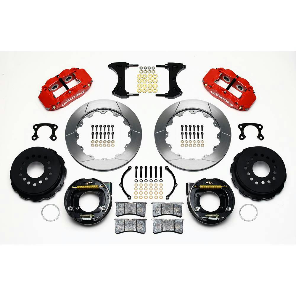 Wilwood 140-9218-R Superlite 4R Big Rear E-Brake Kit