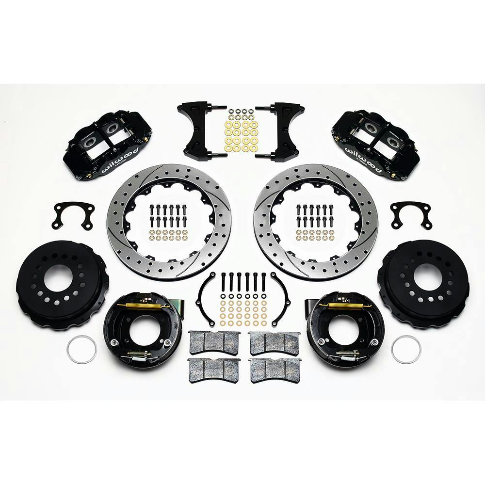 Wilwood 140-9219-D FNSL 4R Rear Brake Kit, Torino Ends, 2.50 Off