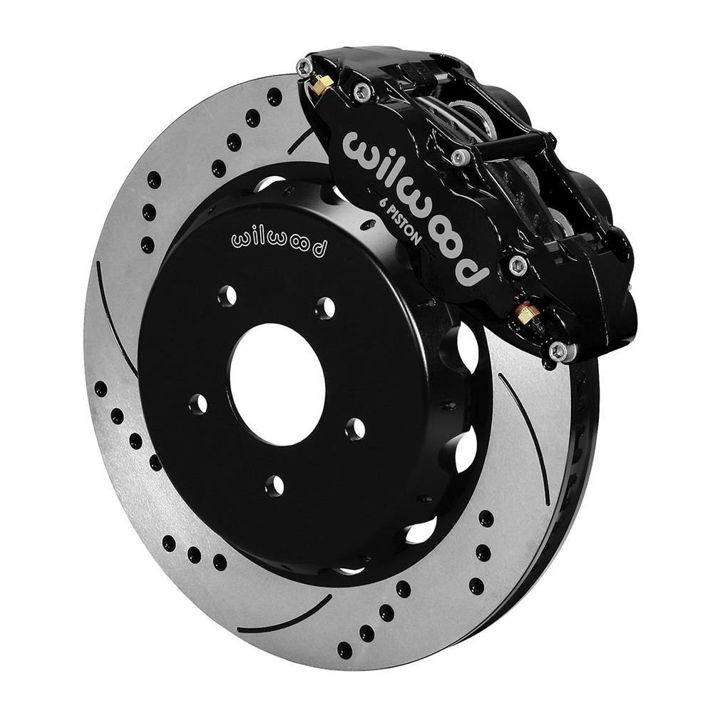 Wilwood 140-9296-D 04-06 Pontiac GTO Front Brake Kit, Black, D/S