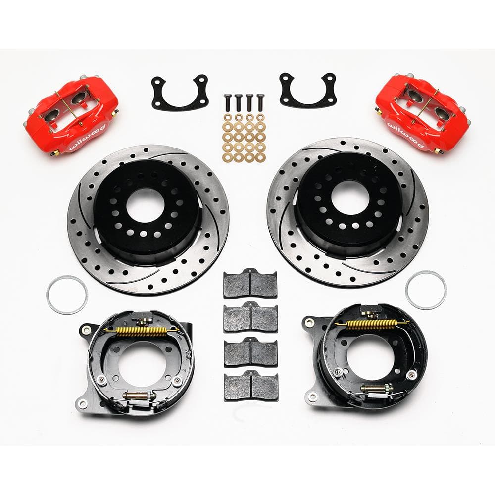Wilwood 140-9560-DR FDLI Rear Brake Kit, New Big Ford, Staggrd Shock
