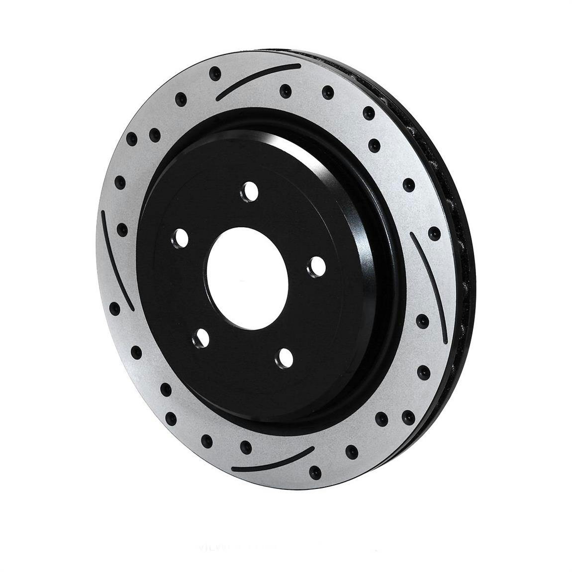 Wilwood 160-14041-BK SRP Drilled Performance Rotor & Hat
