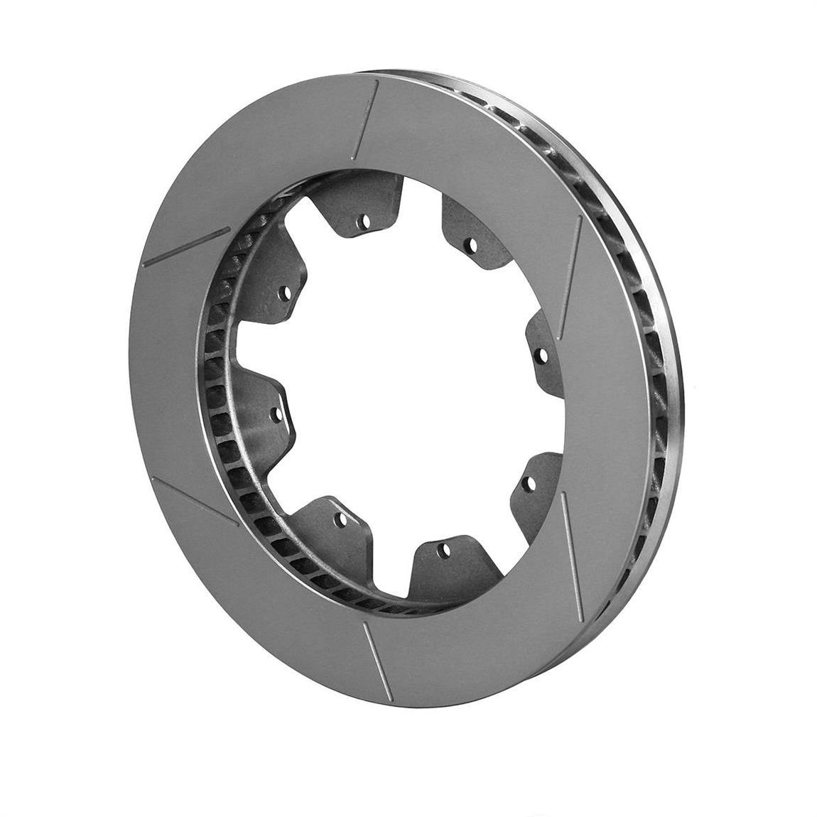 Wilwood 160-3584 GT 48 SPC-37 Curved Vane RH Rotor, 13.06 x 1.38 Inch