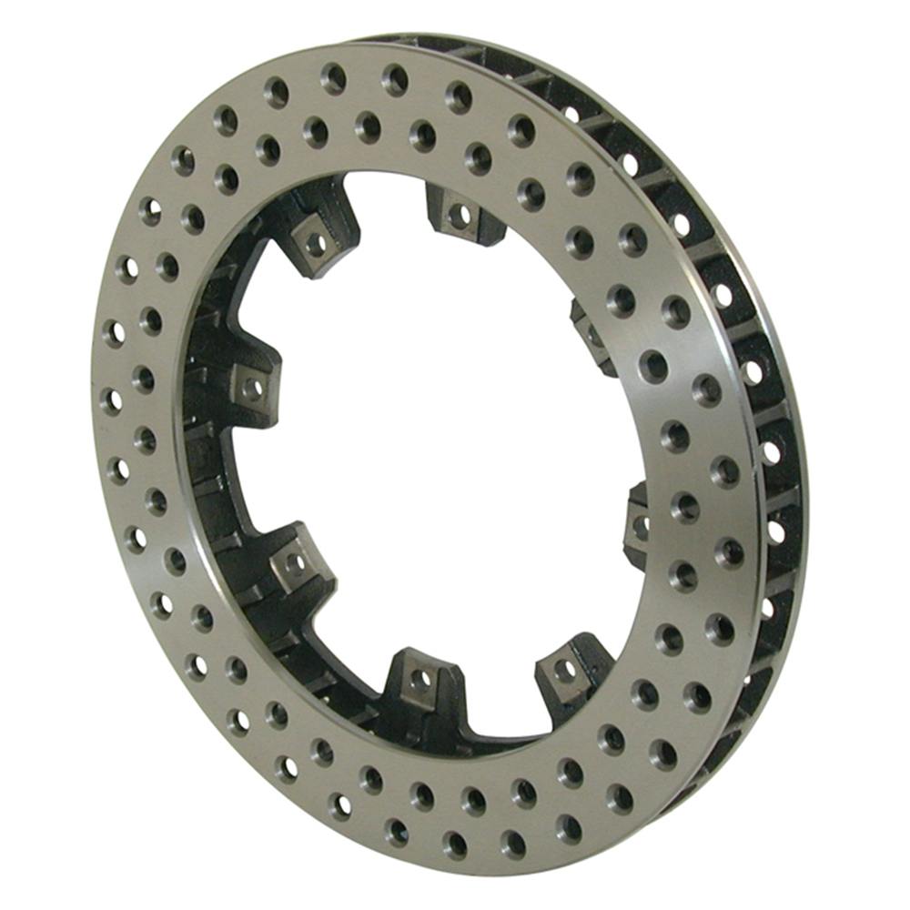 Wilwood 160-5865 Ultralite 32 Vane Drilled Vented Iron Rotor, 12.19 In