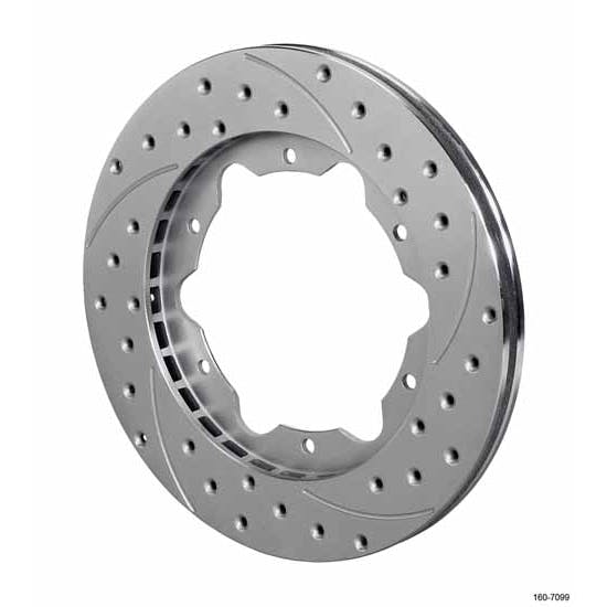 Wilwood 160-7099 SRP Drilled RH Iron Rotor, 11 x .810 - 6 on 6.25 Inch