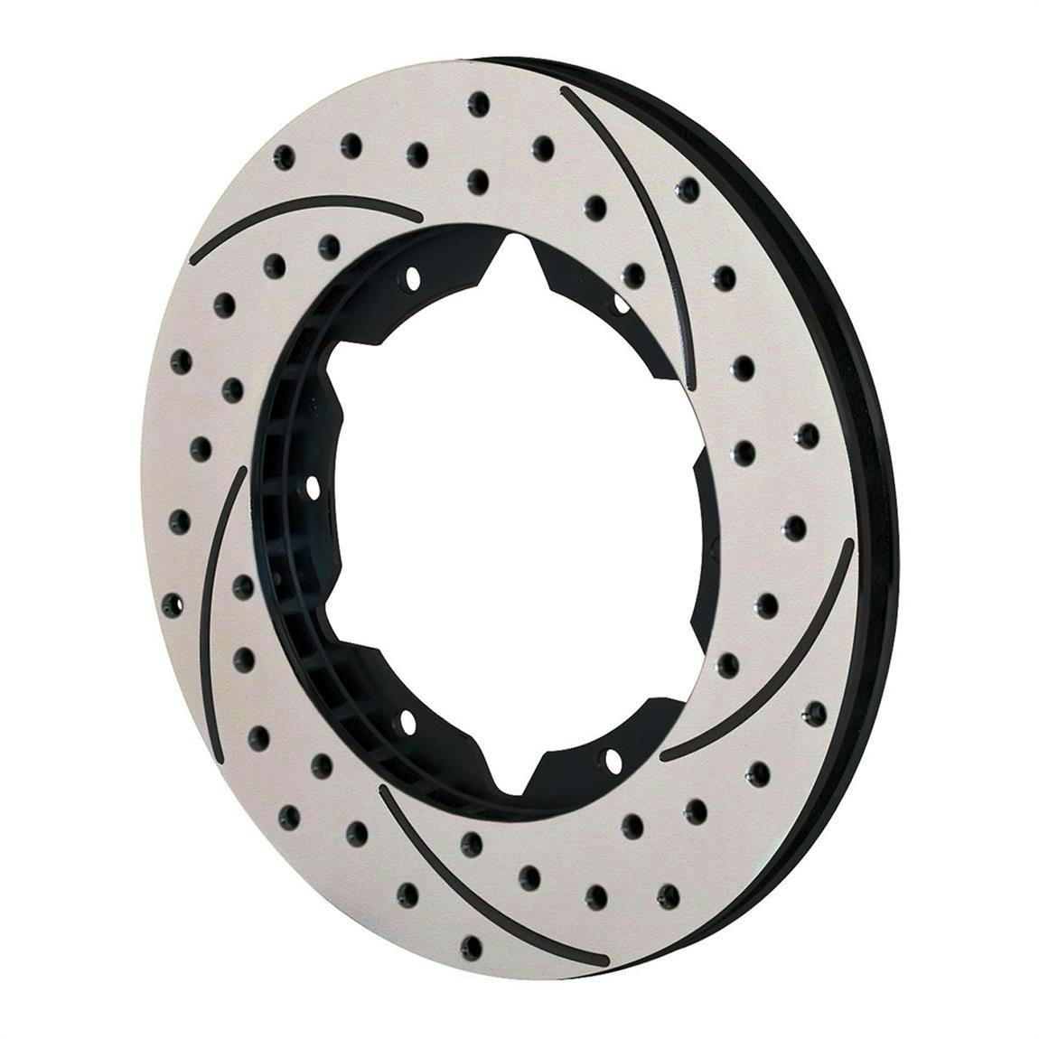 Wilwood 160-7100-BK SRP-BLK 30 V Iron Rotor, 11 Inch, L/H