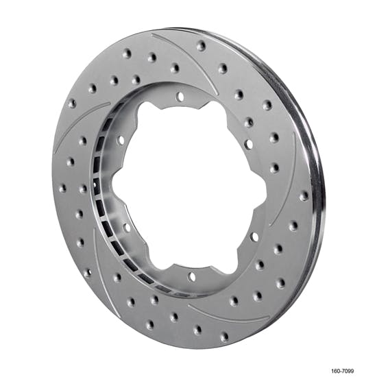 Wilwood 160-7100 SRP 30 Vane Iron Rotor, 11 Inch