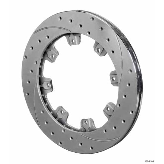 Wilwood 160-7103 SRP Drilled RH Iron Rotor, 12.19 x .810 Inch
