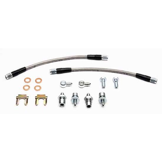 Wilwood 220-10685 10 Inch Universal Flexline Rear Brake Line Kit, PB