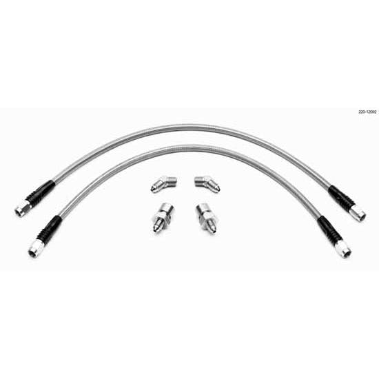 Wilwood 220-12092 18 Inch DP6 Flexline Front Brake Line Kit, FFR