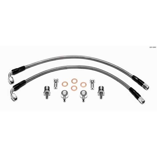 Wilwood 220-12093 16 Inch Flexline Rear Brake Line Kit, FFR