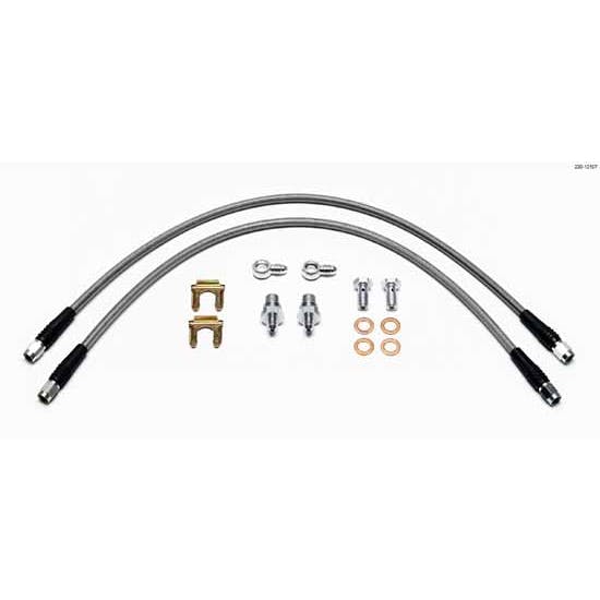 Wilwood 220-12107 Flexline Kit, 18 Inch D154 M10BF to 10mm Banjo