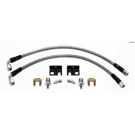 Wilwood 220-6428 Flexline Brake Line Kit, 00-04 PT Cruiser/Neon SRT/4