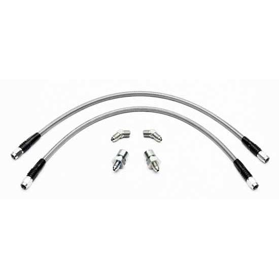 Wilwood 220-6458 Flexline Front Brake Line Kit, 94-03 Mustang, SL6