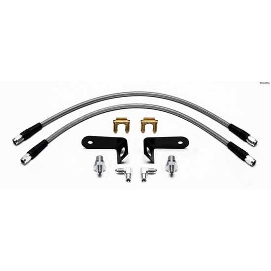 Wilwood 220-8755 Flexline Brake Line Kit, 05-06 GTO, SL4/SL6 Caliper