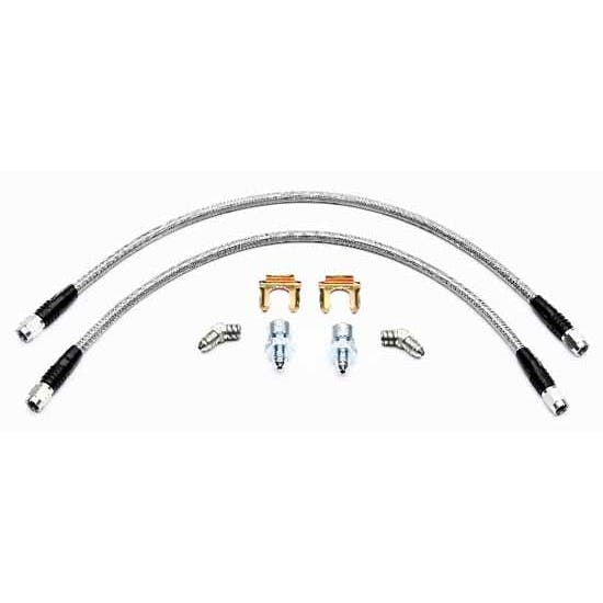 Wilwood 220-9100 Flexline Brake Line Kit, Front, 2005-Up C6 Corvette