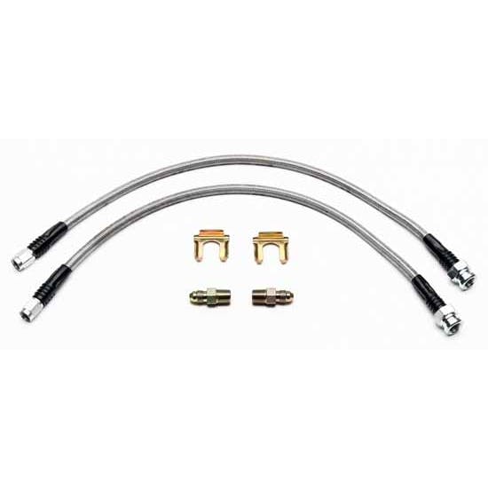 Wilwood 220-9199 Flexline Front Brake Line Kit, 89-98 Nissan 240SX