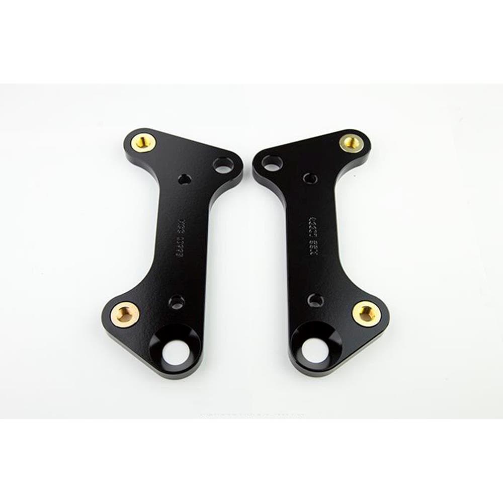 Wilwood 249-10994/95 Black Aluminum Front Lug Mount Bracket Kit