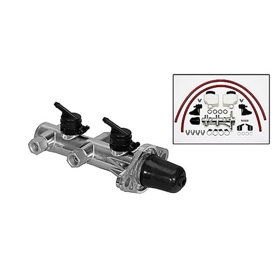 Wilwood 260-14244-P Remote Tandem Master Cylinder, Polished