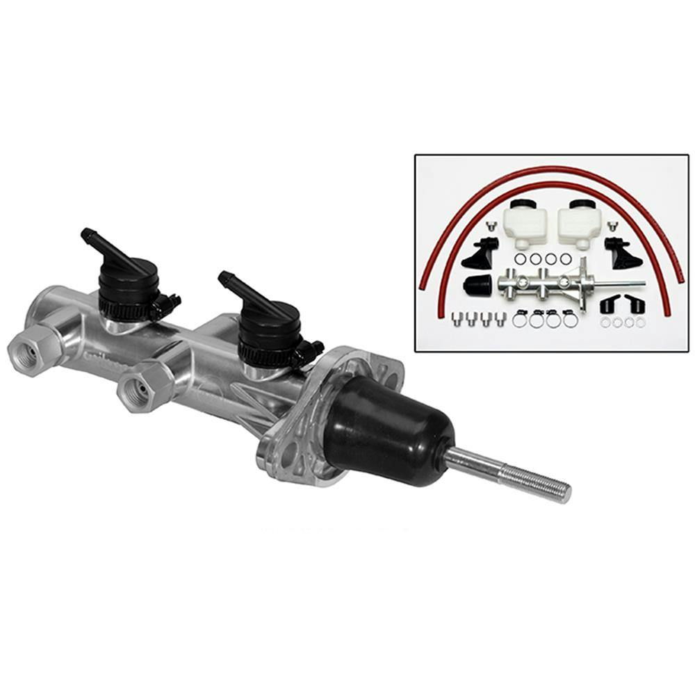 Wilwood 260-14389-P Remote Tandem Master Cylinder w/ Pushrod
