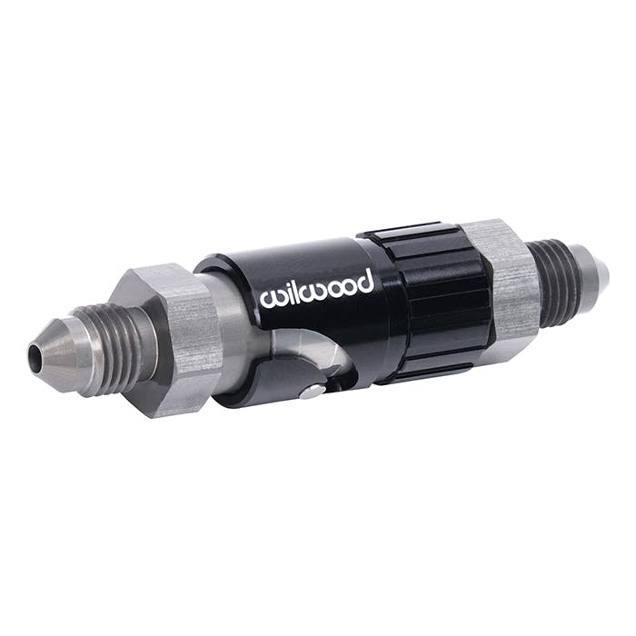 Wilwood 260-16771 Quick Disconect Brake Fitting Kit, No-Bleed 3AN