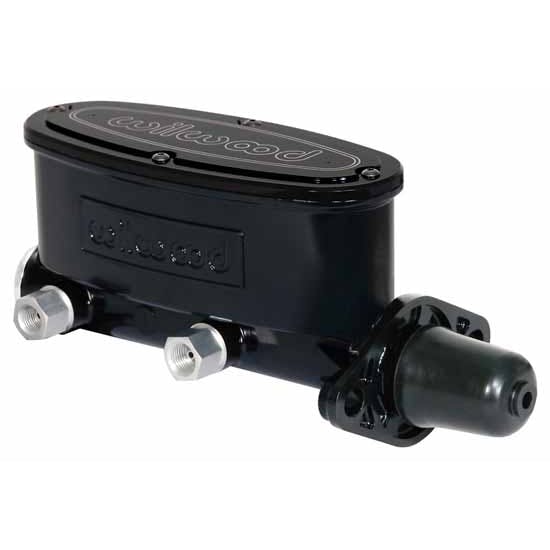 Wilwood 260-8556-BK H/V Tandem Master Cylinder, 1-1/8 Inch Bore, Black