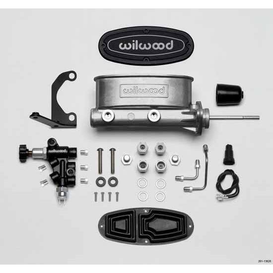 Wilwood 261-13626 H/V Tandem Master Cylinder Kit, 15/16 Inch Bore