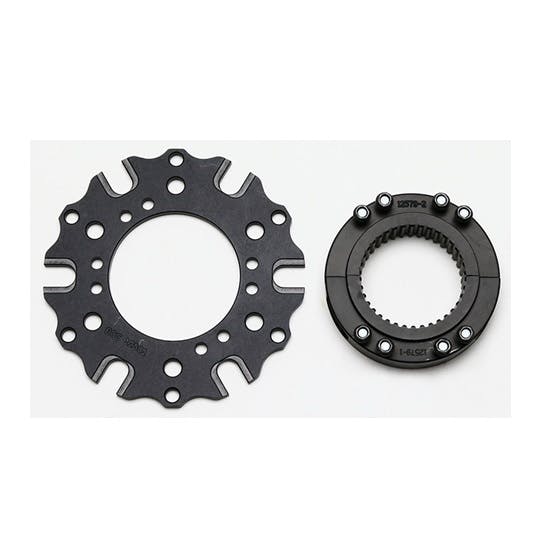 Wilwood 270-12634 Inboard Midget 38 Spline Hub Kit, 6 x 5.50 Inch