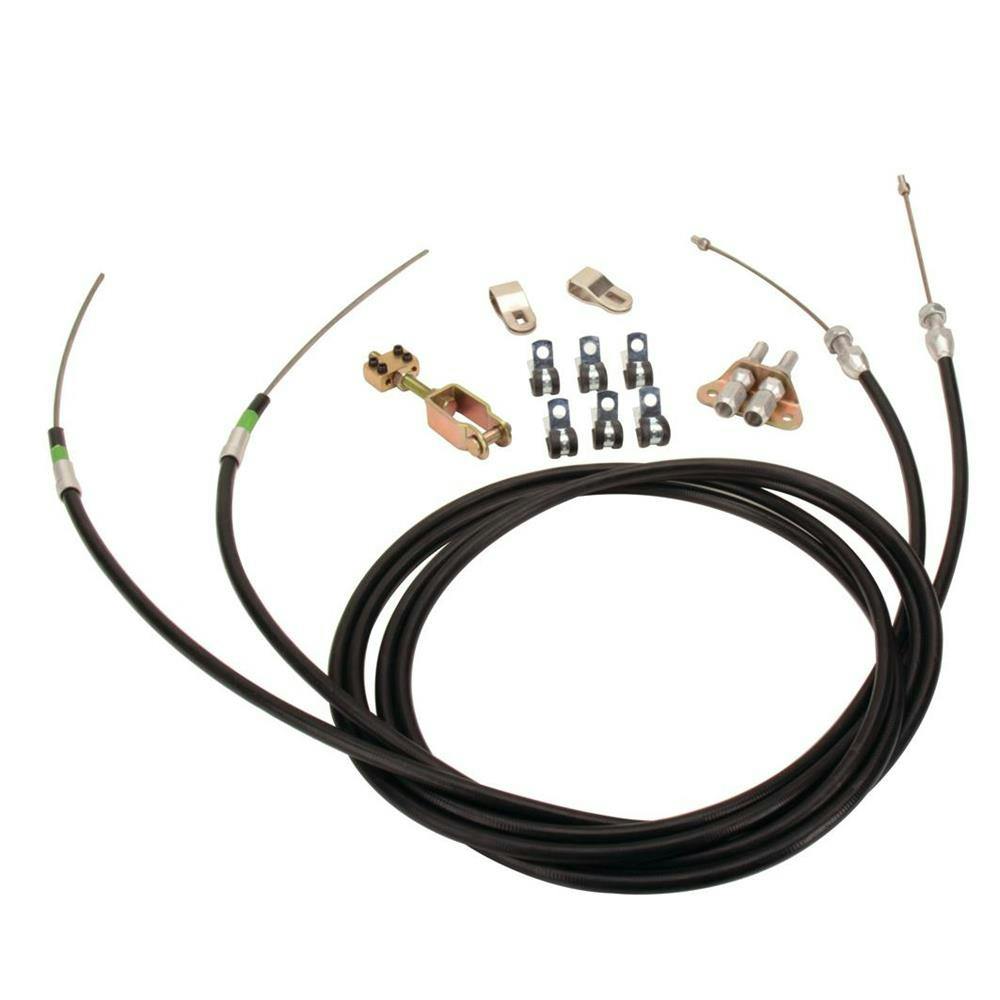 Wilwood 330-9371 Emergency Brake Cable Kit for Lokar Floor Mount Units