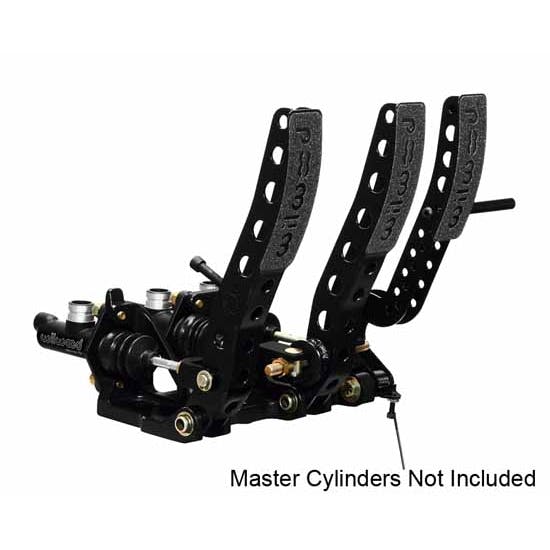 Wilwood 340-12411 Floor Mount Brake/Clutch/Throttle Pedal Assembly