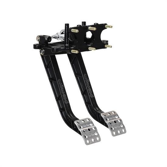 Wilwood Tru-Bar 340-15074 Reverse Mount Pedal Assembly, Black