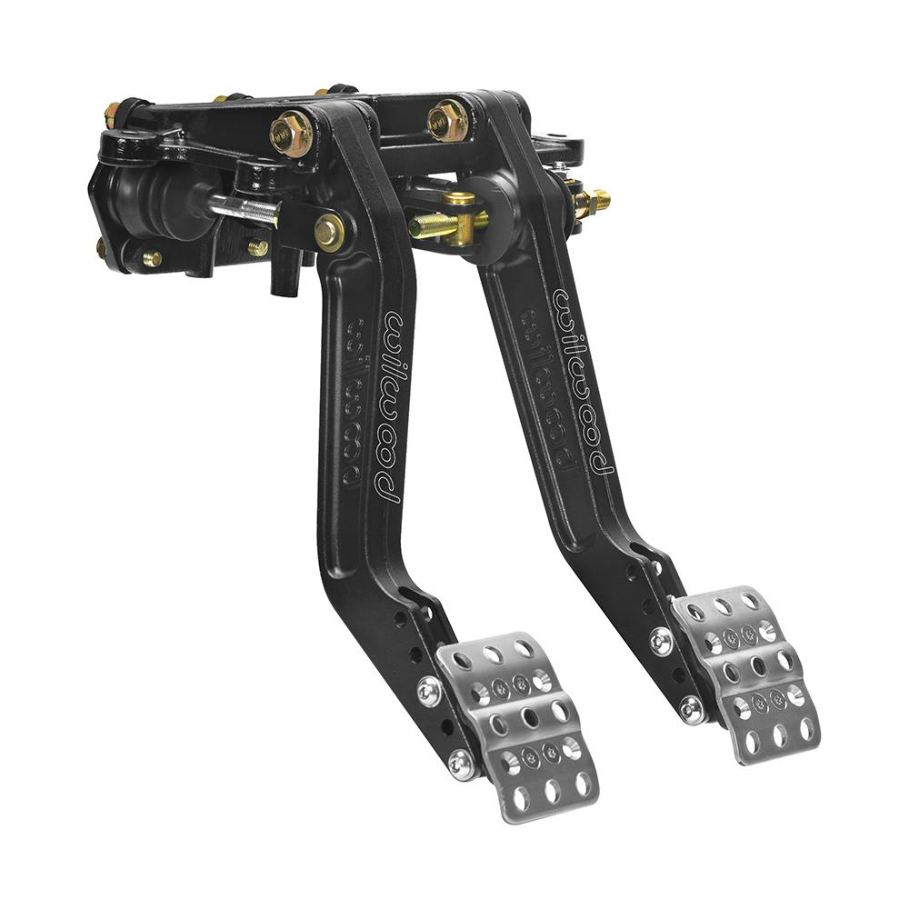 Wilwood 340-16350 Swing Mount Brake and Clutch Pedal, 5.5-6.25:1
