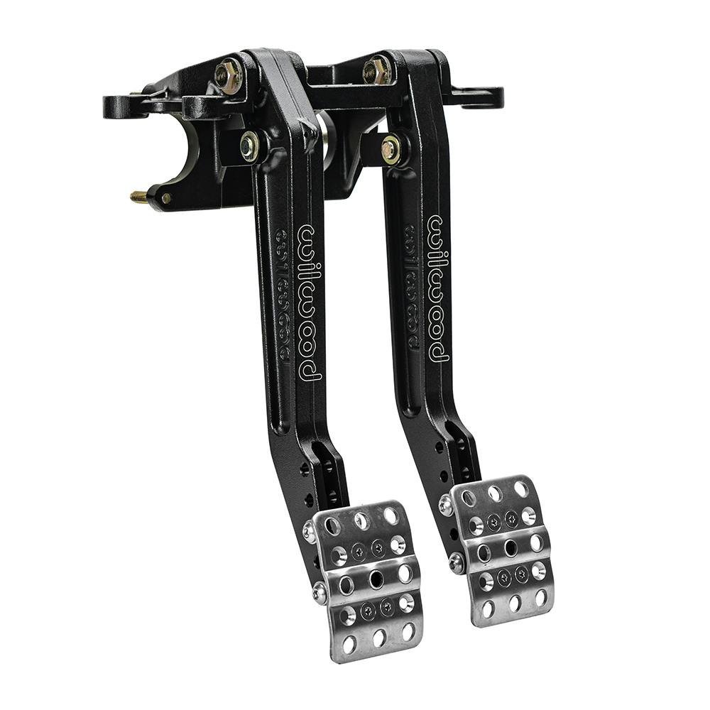 Wilwood 340-16384 Swing Mount Tandem Brake/Clutch Pedal, 6.25-7:1