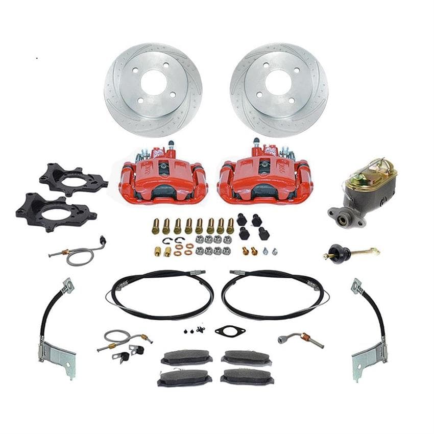 SSBC-USA A112-1R-DS Rear Drum to Disc Brake Conversion Kit, 4 Lug