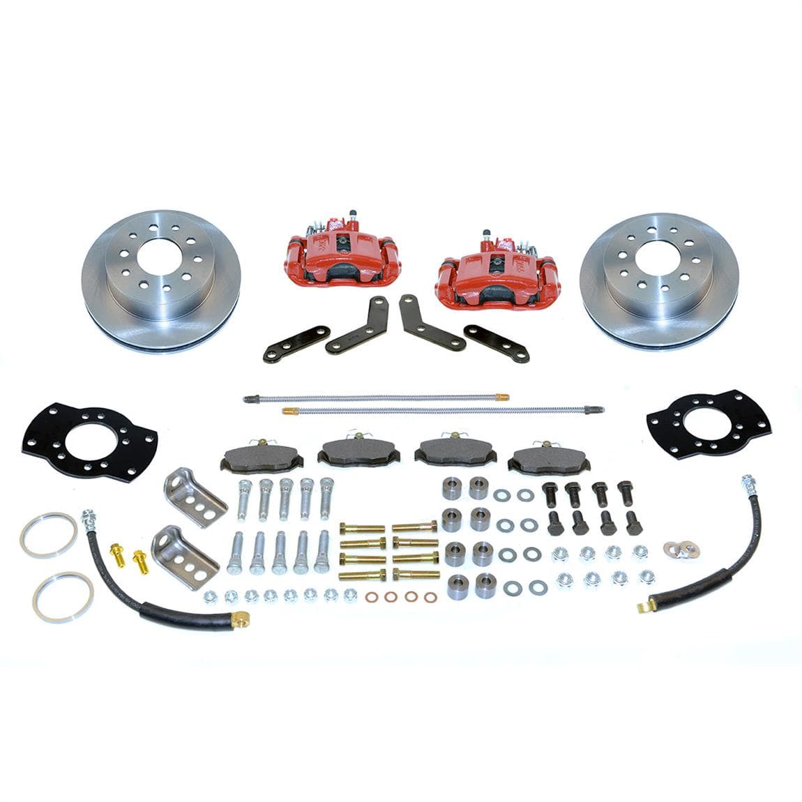 SSBC-USA A125-4HDR-DS Rear Drum to Disc Brake Kit Drilled/Slotted