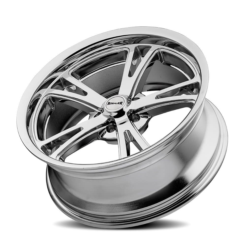 Ridler Wheels 606-8873C 606 Wheels, 18x8 Inch, Chrome Plated