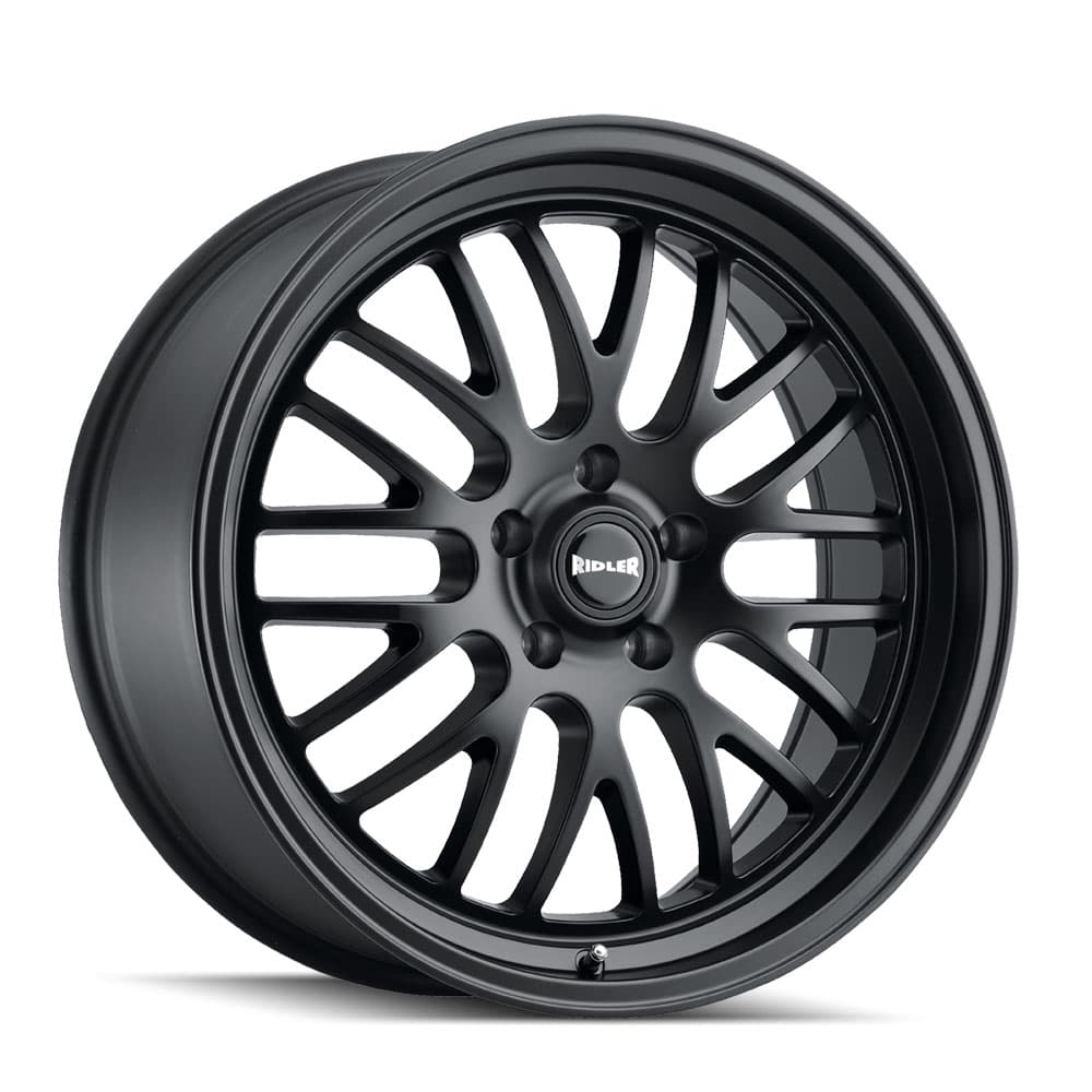 Ridler Wheels 607-8961MB 607 Wheels, 18x9.5 Inch, Matte Black