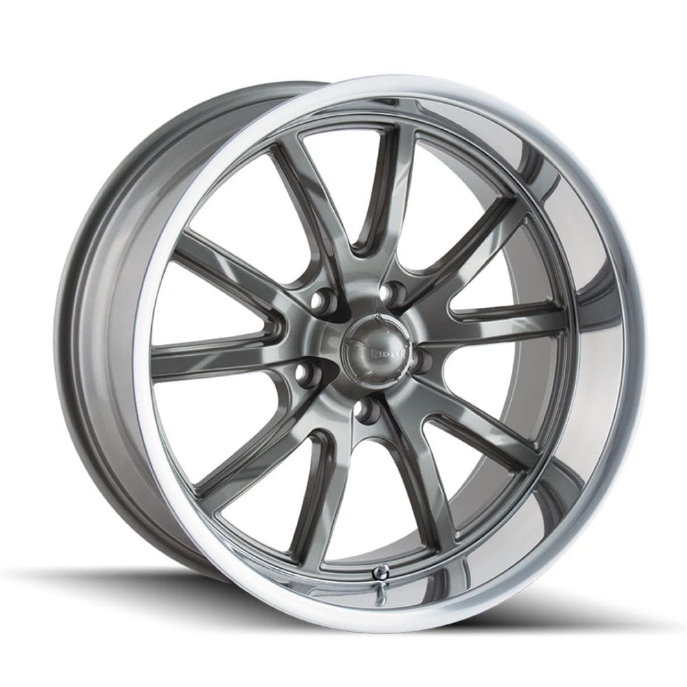 Ridler Wheels 650-2161G 650 Wheels, 20x10 Inch, Grey Polished