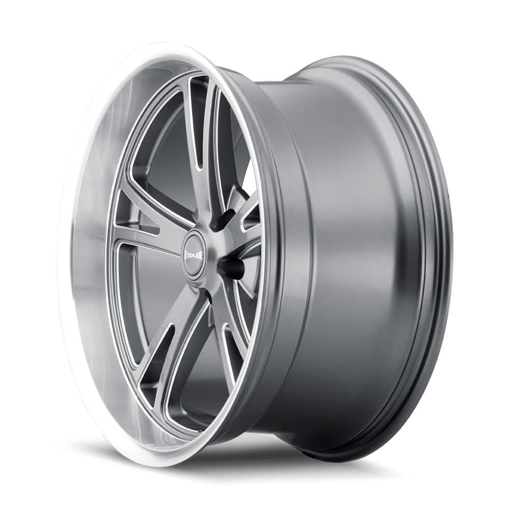 Ridler Wheels 606-2861G 606 Wheels, 20x8.5 Inch, Gloss Grey
