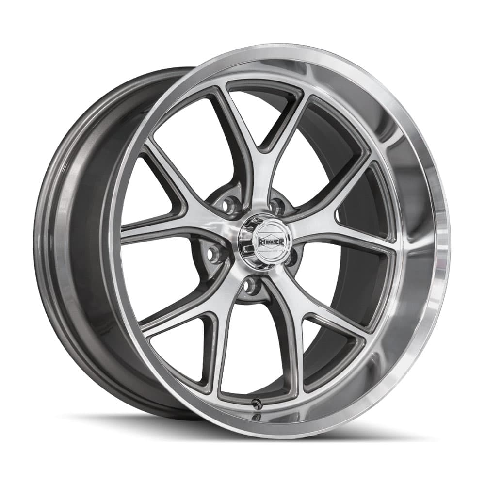 Ridler Wheels 661-2873GGD 661 Wheels, 20x8.5 Inch, Gloss Grey