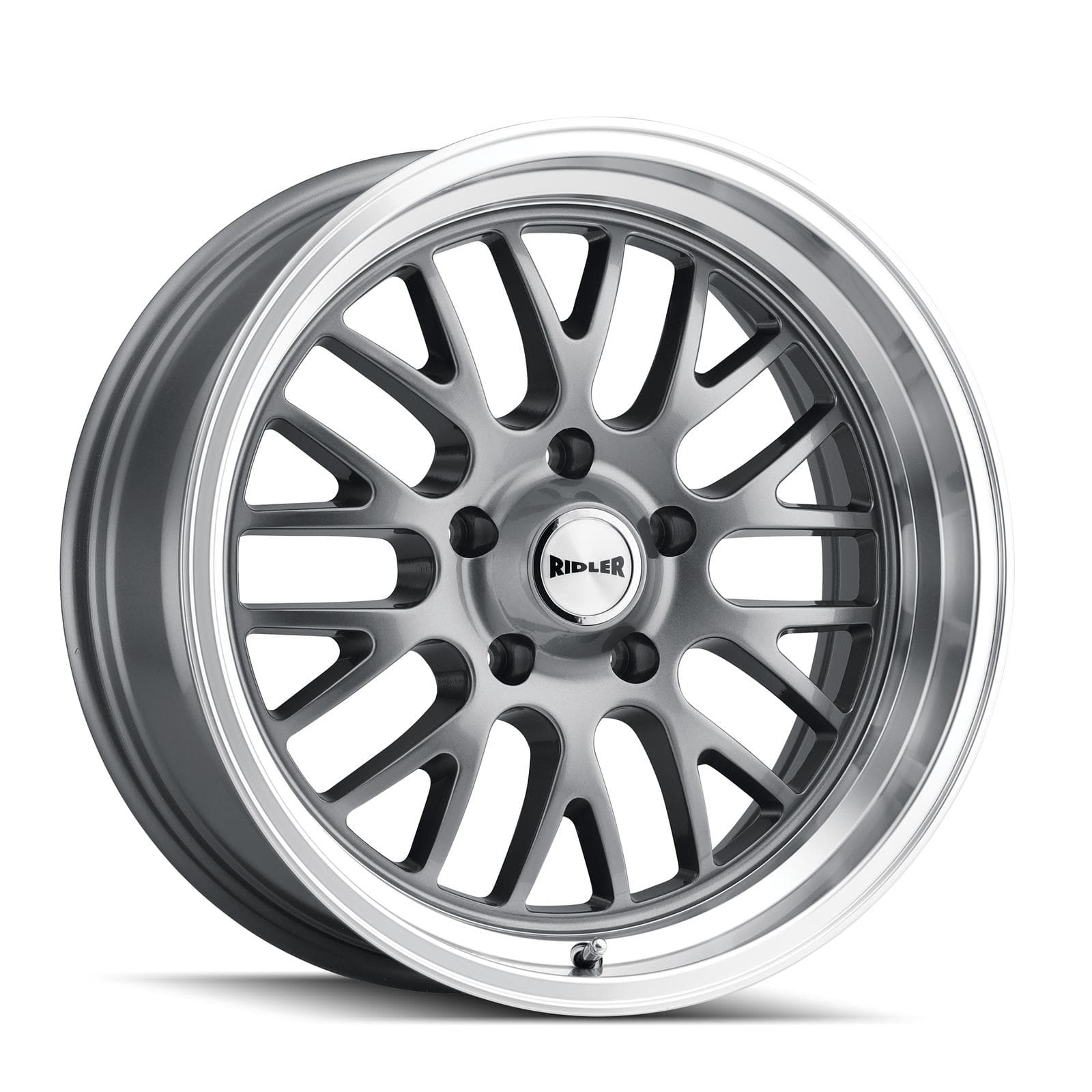 Ridler Wheels 607-2161G 607 Wheels, 20x10 Inch, Gloss Grey
