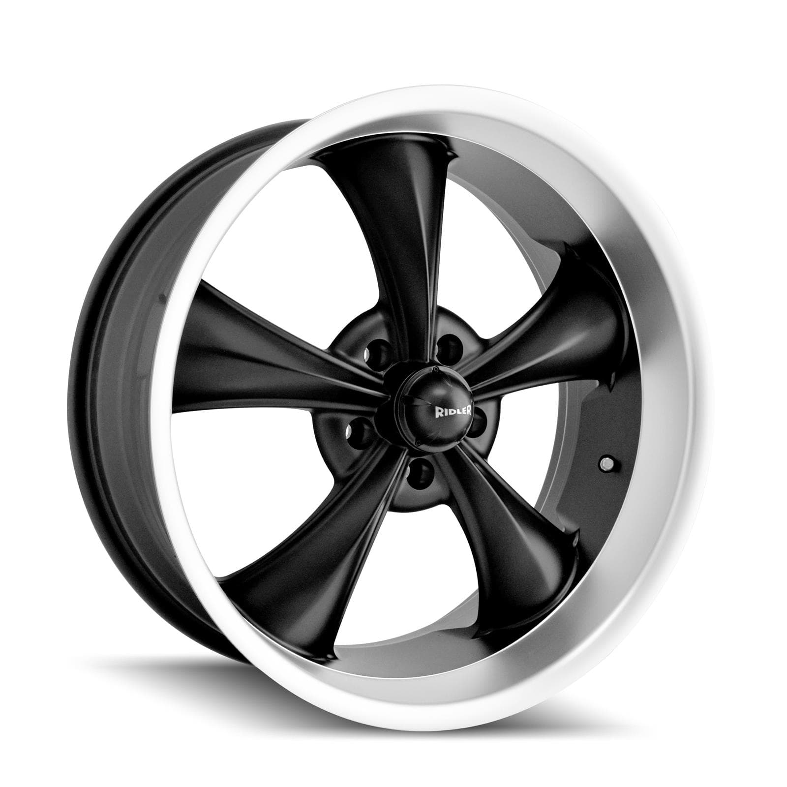 Ridler Wheels 695-7765MB 695 Wheels, 17x7 Inch, Black Machined