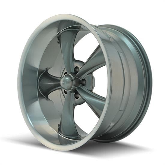 Ridler Wheels 695-7861G 695 Wheels, 17x8 Inch, Grey Machined
