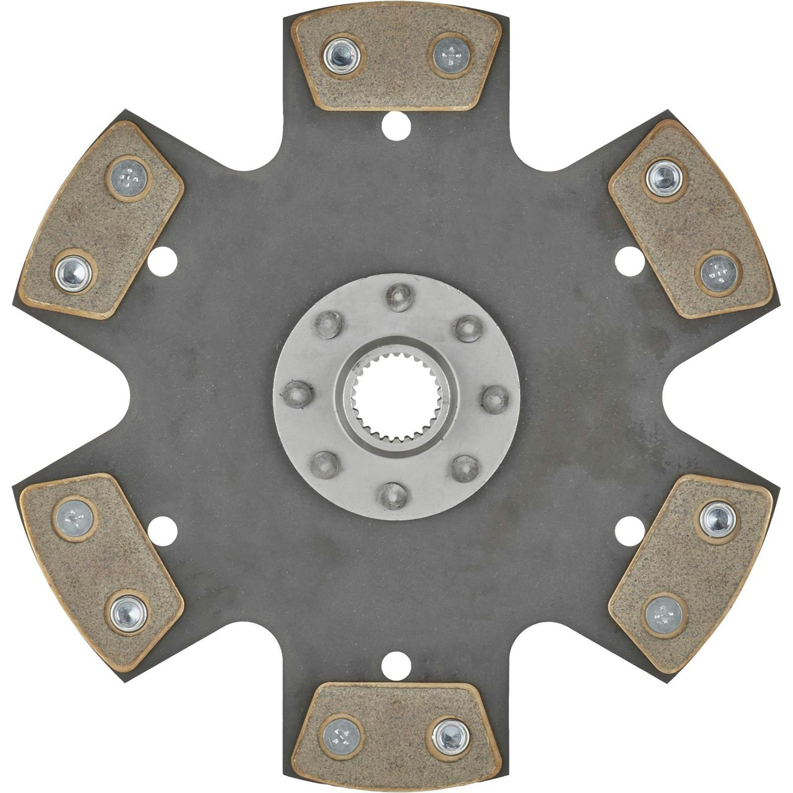 Speedway 10-1/2 In Metallic Clutch Disc, Solid Hub, 1-5/32In 26-Spline