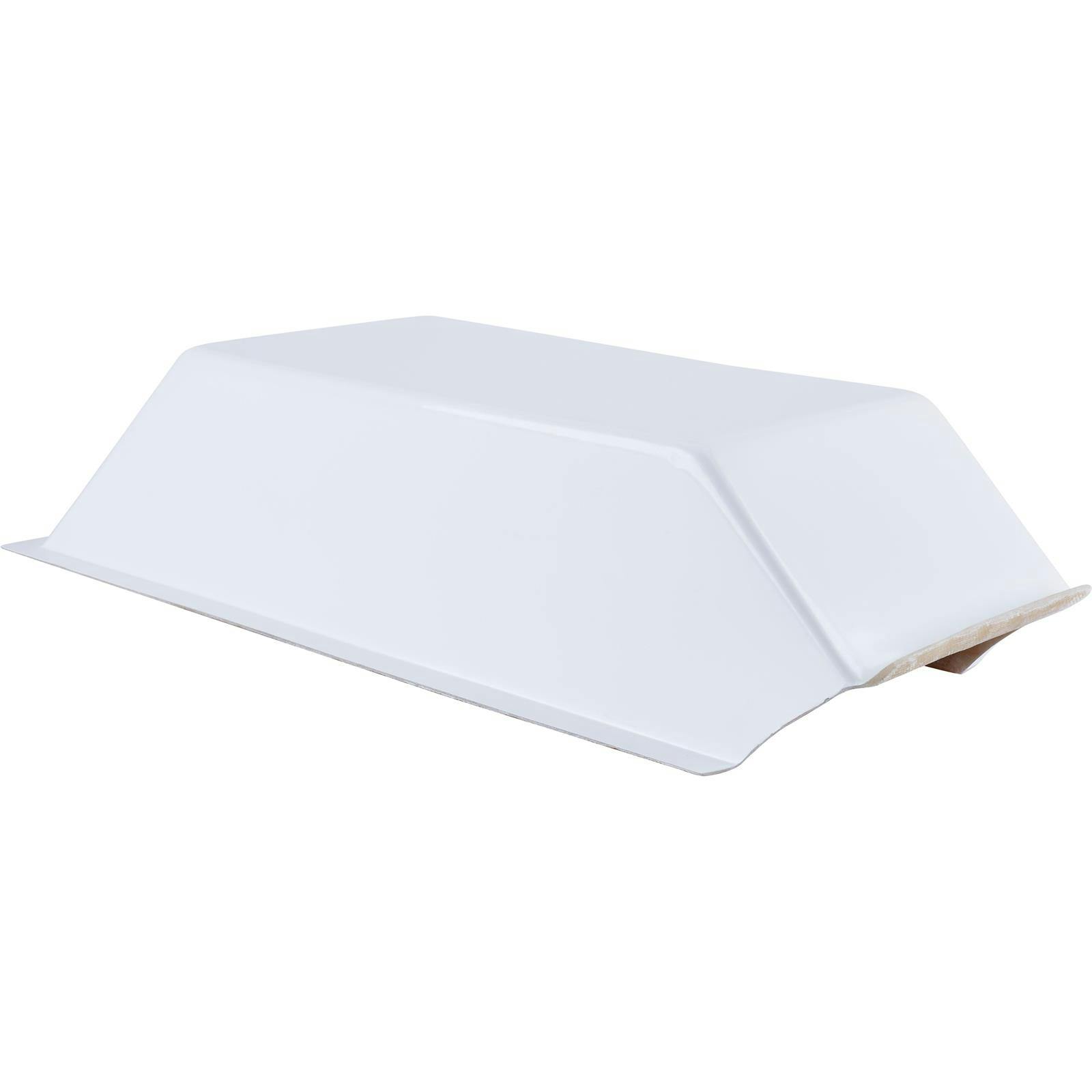 Tunnel Ram III Drag Racing Car Fiberglass Hood Scoop, 31 x 13 x 7