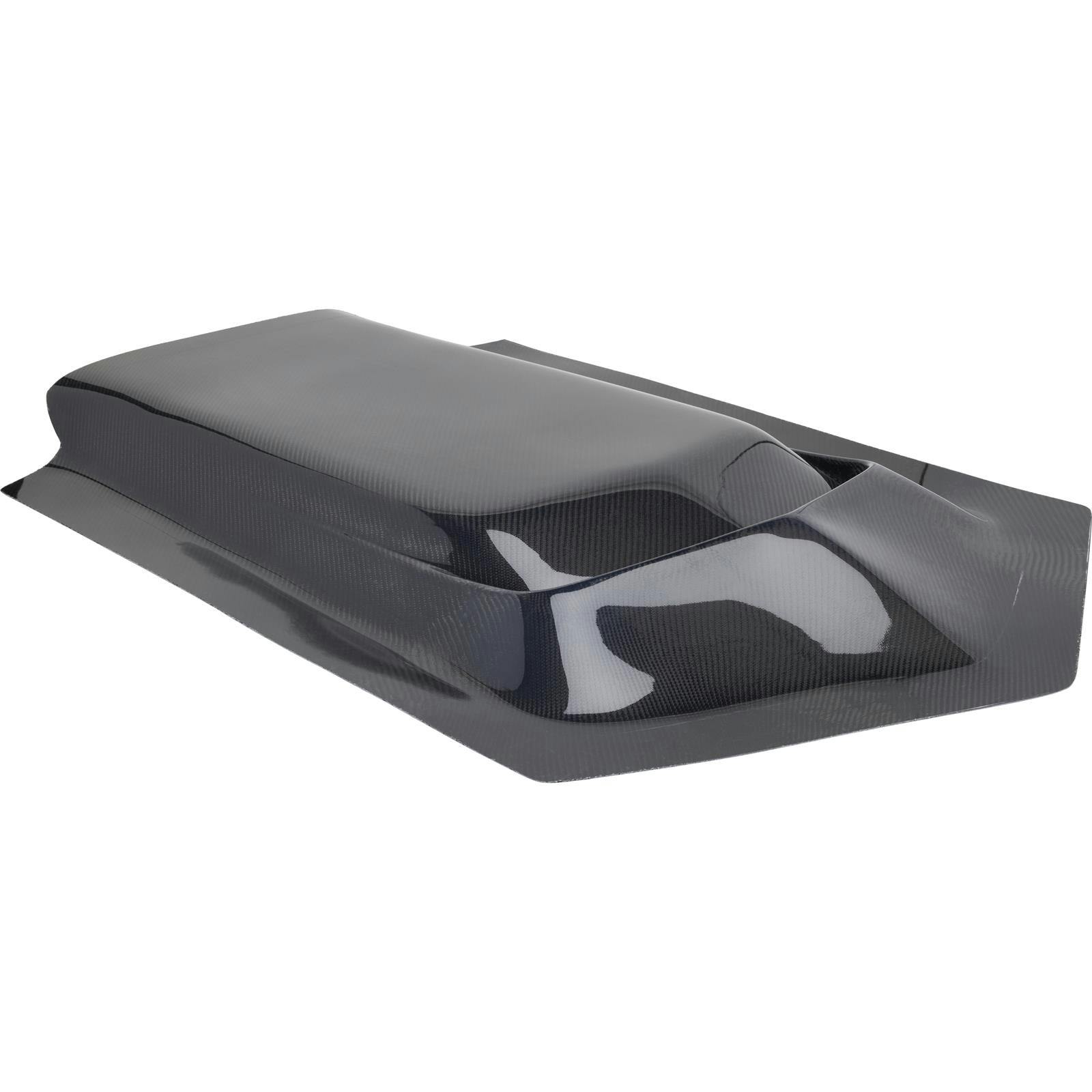 ZL1/L88 Corvette-Style Carbon Fiber Hood Scoop, 49 x 28 x 4